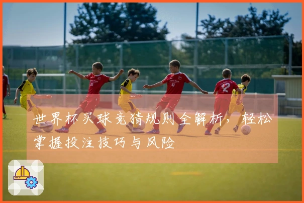 世界杯买球竞猜规则全解析，轻松掌握投注技巧与风险