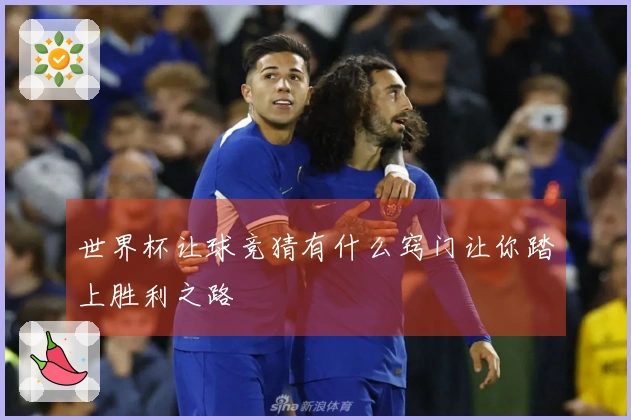 世界杯让球竞猜有什么窍门让你踏上胜利之路